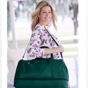 Coming soon! Green Women's Travel Carry on or Weekend Bag nwt